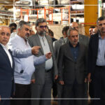 بازدید فرشاد مقیمی رئیس ایدرو از خطوط تولید شرکت پلاسکوکارسایپا